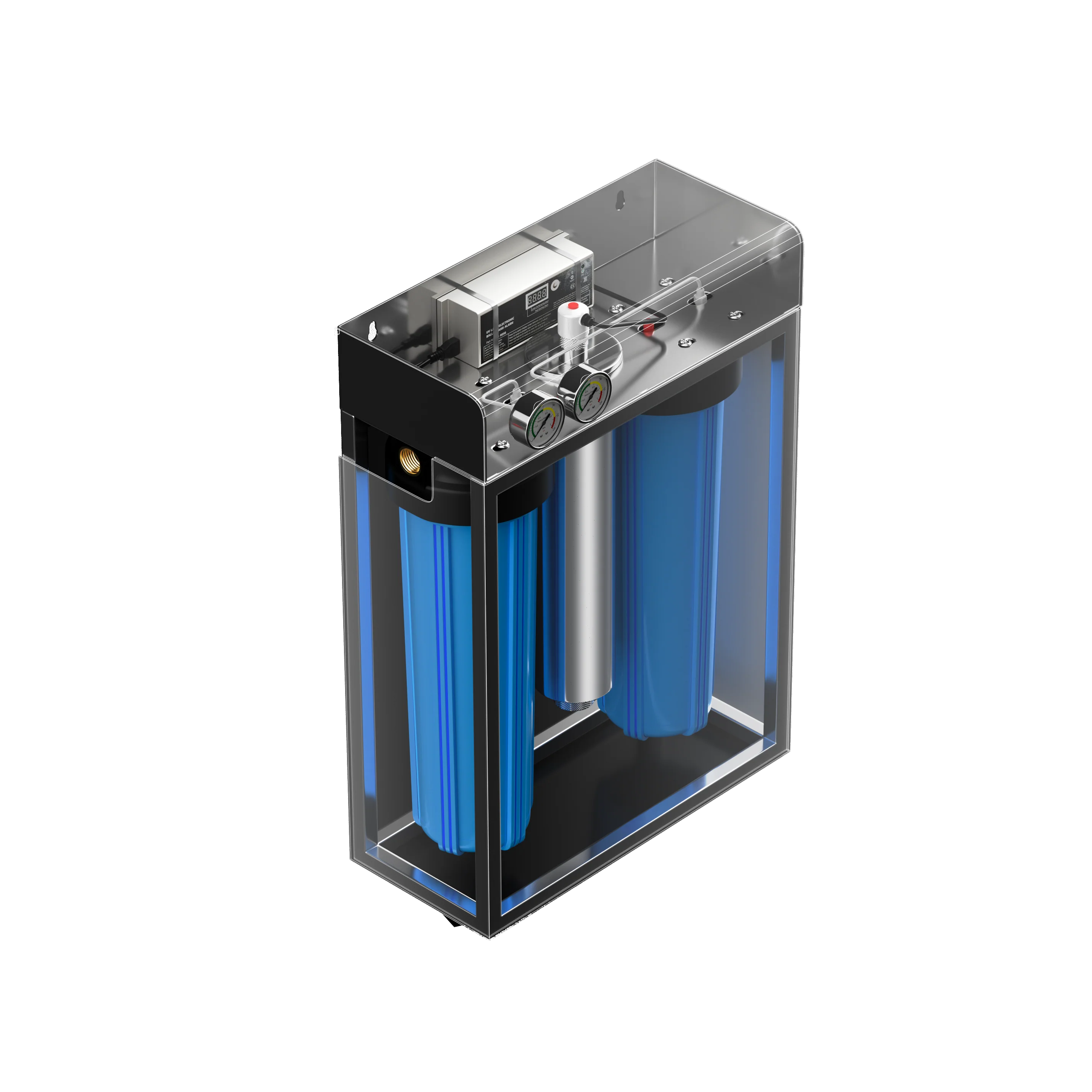 Rain Water Tank Triple Whole House Water Filter System Ultraviolet Sterilizer| WaterMark Certified | Remove Bacteria Viruses Heavy Metal Fluoride - Image 6